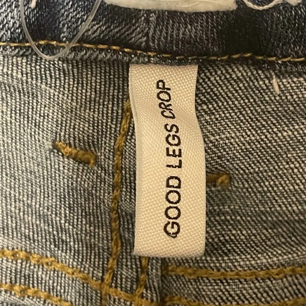 Good American Good‎ Legs Crop Light Wash Jeans
